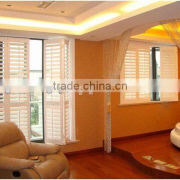 Aluminium double glass windows with built in blinds