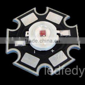 3w high power 588-595nm yellow led