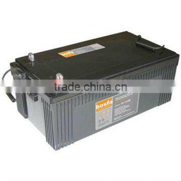 dc deep cycle 12v 230ah solar system battery