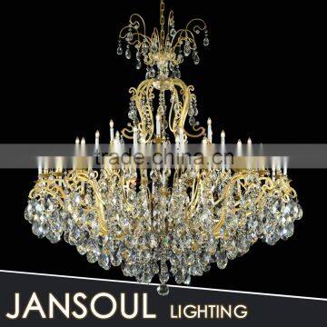 JANSOUL luxury crystal light home chandelier