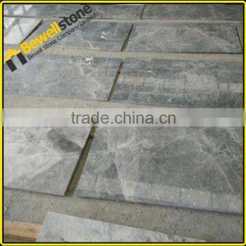 Sawn Cut 300x600mm bosy grey marble tiles for entrance way