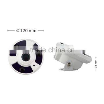 2,3,4 Megapixel HD Fishey IP Network Camera 3PCS IR Array With Clear Night Vision H.265 IP Camera POE photo-5