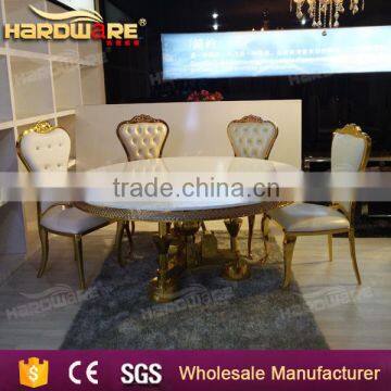 hotel lobby round table,white wood top hotel table,metal base lobby table