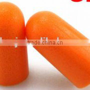 orange dream ear plugs disposable sleeping bullet shaped safety ear plugs (SNR:36db)foam ear plugs