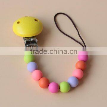 new design high qulity girl soother clip accept small order