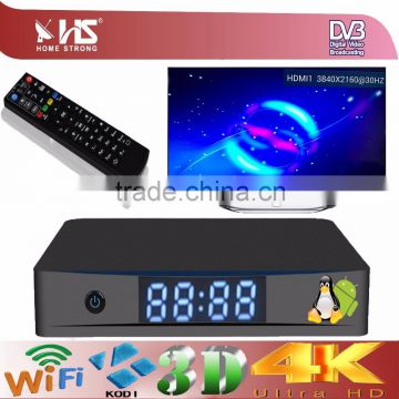 Android DVB S2 T2 Combo 4k satellite receiver IPTV