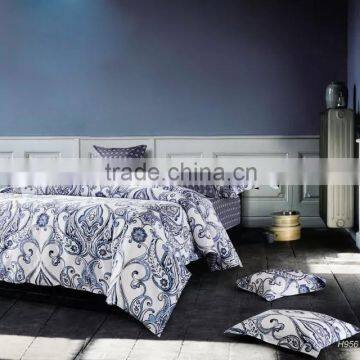 Reactive Printed Cotton Fabric Bedding Set for Bedroom Collection