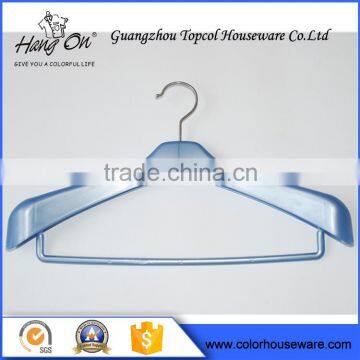 Fashion plastic hanger colorful coat hanger