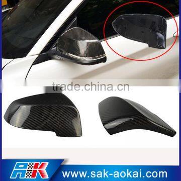 Replacement Car Side Mirror Cover for F22, Carbon Mirror Cover