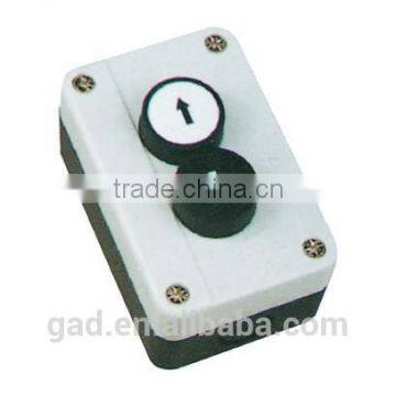 CNGAD 1 white and 1 black flush spring return button switch box(electric control box,control box)(GB2-B222)