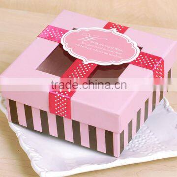 2015 New Product Made in dongguan handmade FDA baby sweet box/wedding candy box