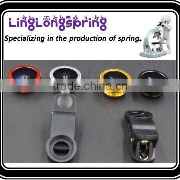 Wide-angle macro fish-eye photography clip