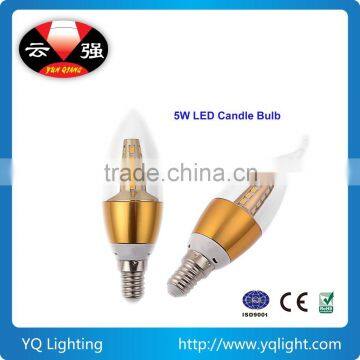High Lumen SMD Led Candle Light E14 5w Led Candle Bulb photo-2