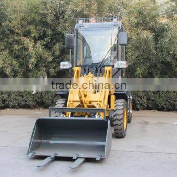 CE approved china Wolf mini loader with pallet fork ZL08,WL80