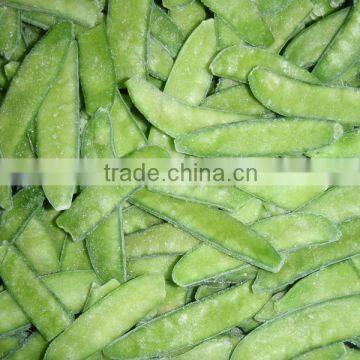 IQF frozen pea pods with BRC certificate