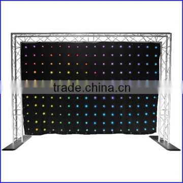 6082-T6 aluminum 3m dj booth truss portable led screen truss system wedding arch truss