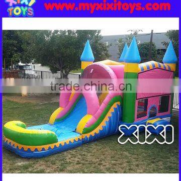 XIXI 2016 Inflatable Bouncer Castle With Water Slide Combo