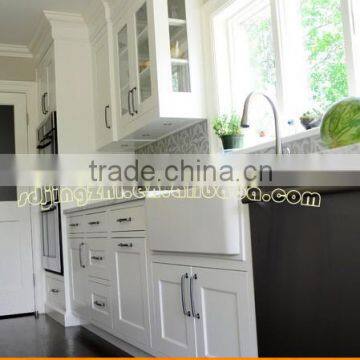 Ancient White Customized Solid Wood Kitchen Cabinet for Kitchen photo-3
