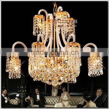 2014 High Quality Chandelier Shop Crystal Pendant Lights Modern Lamp Fitting MD88011 L17