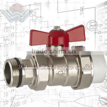 Brass Outlet Valve with PP-R