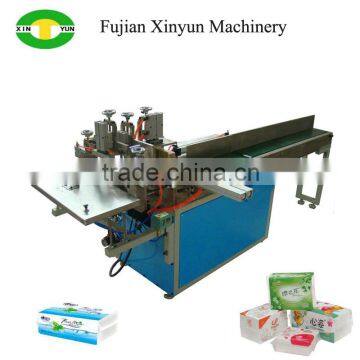 CE Certificate Semi automatic facial tissue/ napkin paper packing machine