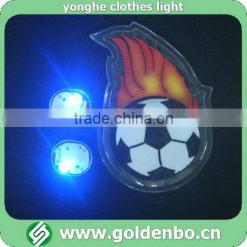 2014 Brazil World Football T-shirt light flashing accessories