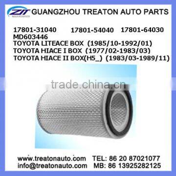 AIR FILTER 17801-31040 17801-54040 17801-64030 MD603446 FOR TOYOTA LITEACE BOX 85-92 HIACE I BOX 77-83 HIACE II BOX (H5_)83-89