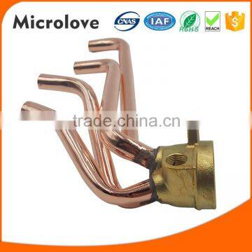 Air-condition refrigeration brass split body valve