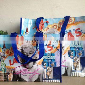 Fashion Design Shopping Bag OEM pp Woven Bag