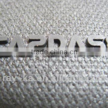 3D embossed logo