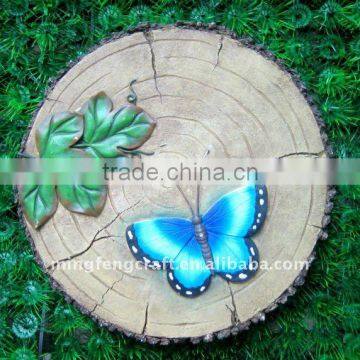 Polyresin Butterfly Garden Stepping Decoration Craft