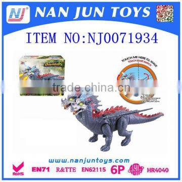 Electric BO Walking Dinosaur Toy With Light And Sound