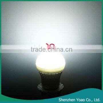 E27 3W 270LM 6050-6700K White Light Eco-friendly Plastic LED Light Bulb photo-2