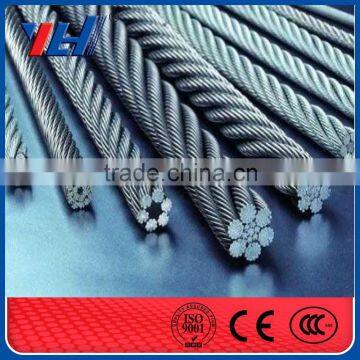 galvanized steel wire rope 18mm