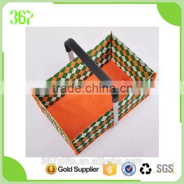 600D Foldable shopping basket polyester picnic basket                        
                                                                                Supplier's Choice