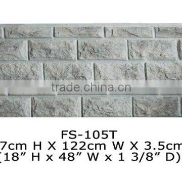 Polyurethane High Quality Beautiful Decorative pu Stone Panel photo-5