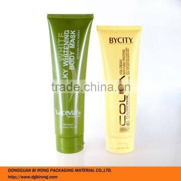 200ml Plastic Body Lotion Slender Packaging Tubes