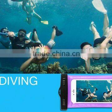 YZ PVC Mobile Phone Waterproof Bag for Men and Women Universal Mobile Waterproof Bag for Sport Swimming Diving Waterproof Bag photo-4