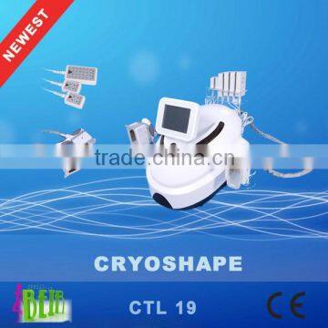 Newest Cryo Handle Working Cold Lipolysis Lipo Laser Fat Loss Machine for Salon Use