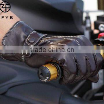 2016 Custom Warm Leather Glove For Men