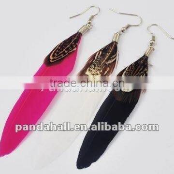 Fashion Feather Earrings (PJE598Y)