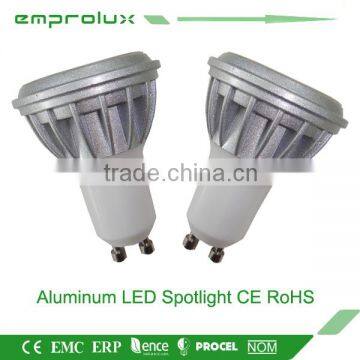 modern 4W wide degree led gu10 7w cob dimmable