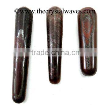 Red Tiger Eye Agate Smooth Massage Wands