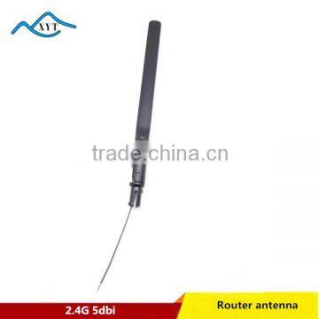 Factory Price 2.4G Omni External shielded rubber antenna with rf1.13 cable