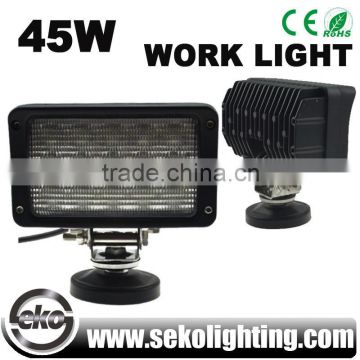 45W IP67 super bright DRL led working lighting bulb led driving light with CE ROHS standard