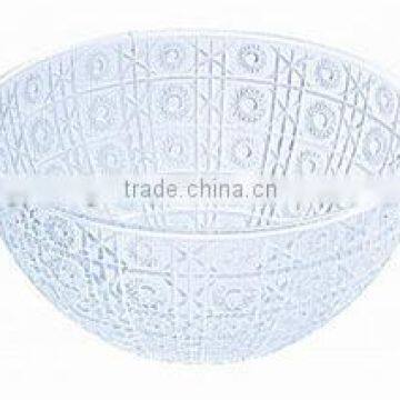 hot sale transparent crystal plastic cereal fruit bowls