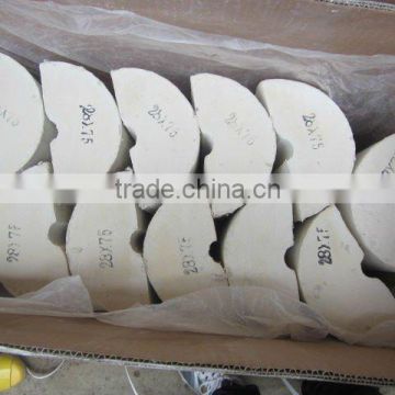 Calcium silicate termal insulation and soundproofing pipe cover