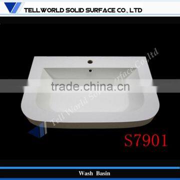 acrylic solid surface kitchen apron sink