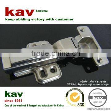 embed stainless steel hinge with hydraulic cylinder