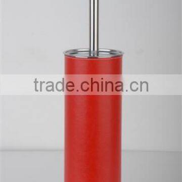 red colour Toilet brush & holder